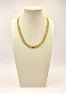 Authentic The Gilded Continuum Sterling and Gold Multi-Strand Talisman