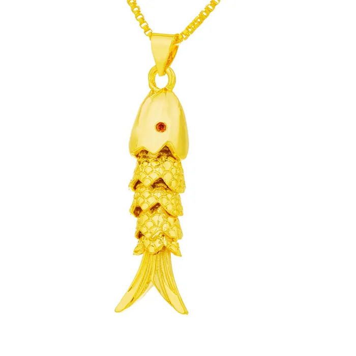 Authentic Whispers of the Ancients: Vintage Fish Charm Pendant for Love and Protection