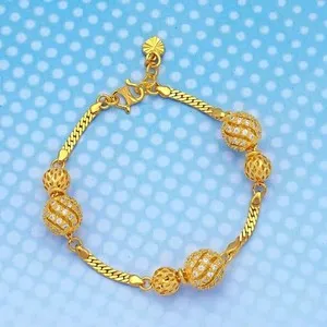 Authentic Spiral Whispers of the Ancients: 24K Gold Plated Curb Chain Bracelet