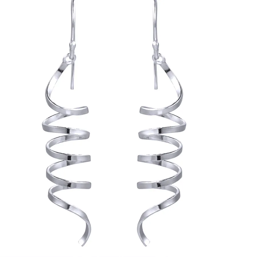 Authentic Whispers of the Infinite Spiral Earrings
