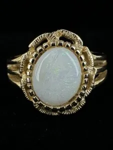 Authentic The Ethereal Opal Solitaire: A Glimmer of Celestial Light