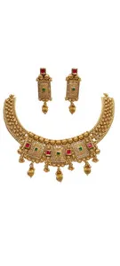 Authentic The Golden vows of eternity antique necklace set