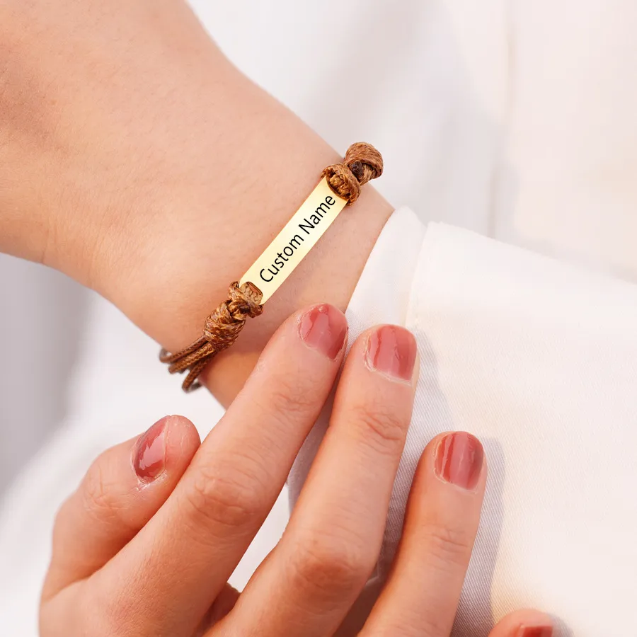 Authentic The Chronicle of Identity: Hand-Engraved Personalized Sacred Bangle