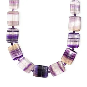 Authentic The Celestial Prism: Fluorite and Amethyst Sacred Strand