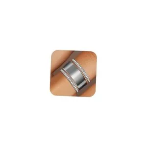 Authentic Radiant Aura Talismanic Stacking Rings in 14K Gold Plate