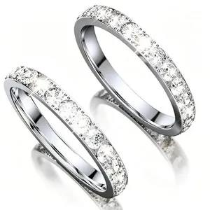 Authentic 2-Pack 14K Gold Plated Stackable Bands Compatible for Oura Ring Gen 5/4/3, We...