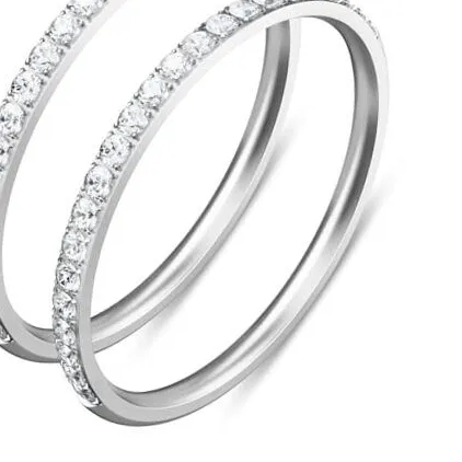 Authentic Sacred Harmony Stacking Rings - Amplifying Heart's Desire with 14K Gold Plated Silver