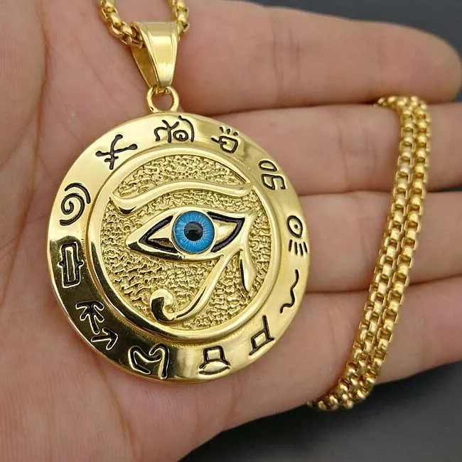 Authentic The Gilded Wadjet: Amulet of the All-Seeing Eye