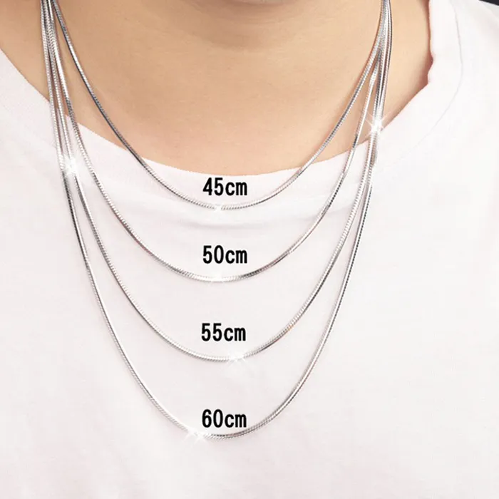 Authentic The Serpentine Conduit: 925 Sterling Silver Snake Chain