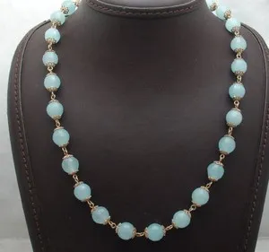 Authentic Aquamarine Guardian: Aqua Blue Quartz Gemstone Amulet of Serenity