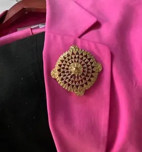 Authentic The Gilded Laroche Celestial Sigil: A Rare Vintage Brooch