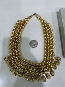 Authentic The Arka 24k Gold-Plated Buenos Aires Choker of Radiant Radiance