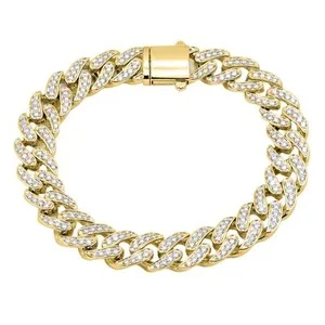 Authentic Celestial Radiance: 5.00ctw Lab-Grown Diamond Tennis Bracelet in 925 Silver