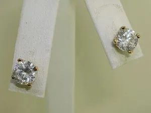 Authentic Luminous Solar Radiance Stud Earrings