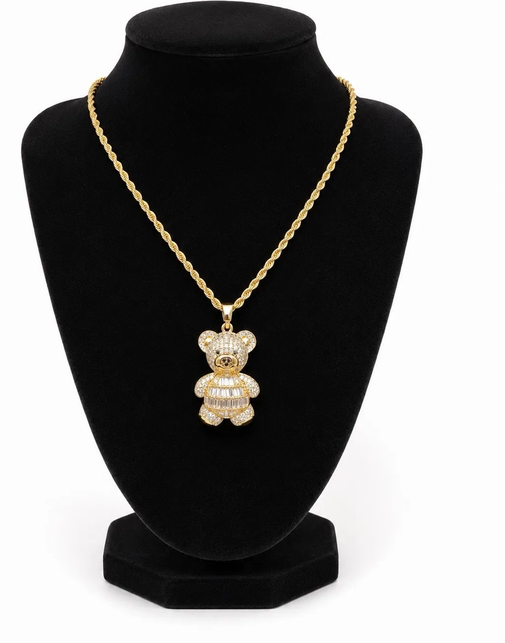 Authentic The Golden Guardian: Celestial Teddy Bear Talisman