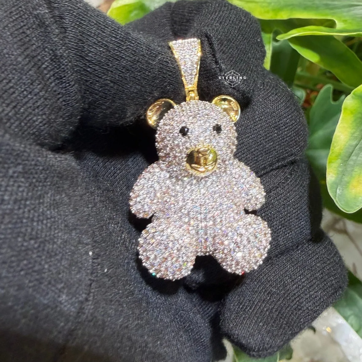 Authentic The Golden Guardian Teddy Bear Amulet