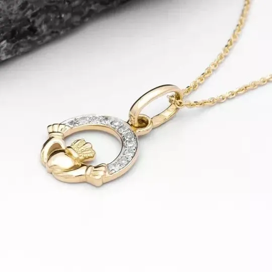 Authentic The Golden Claddagh of Eternal Devotion