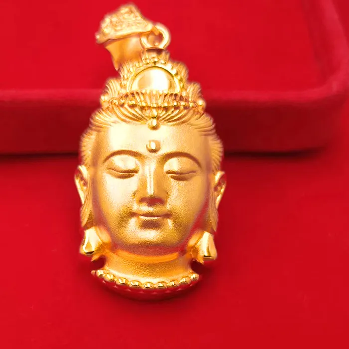 Authentic Universal Harmony Pendant - Radiating Compassion in 9999 Gold