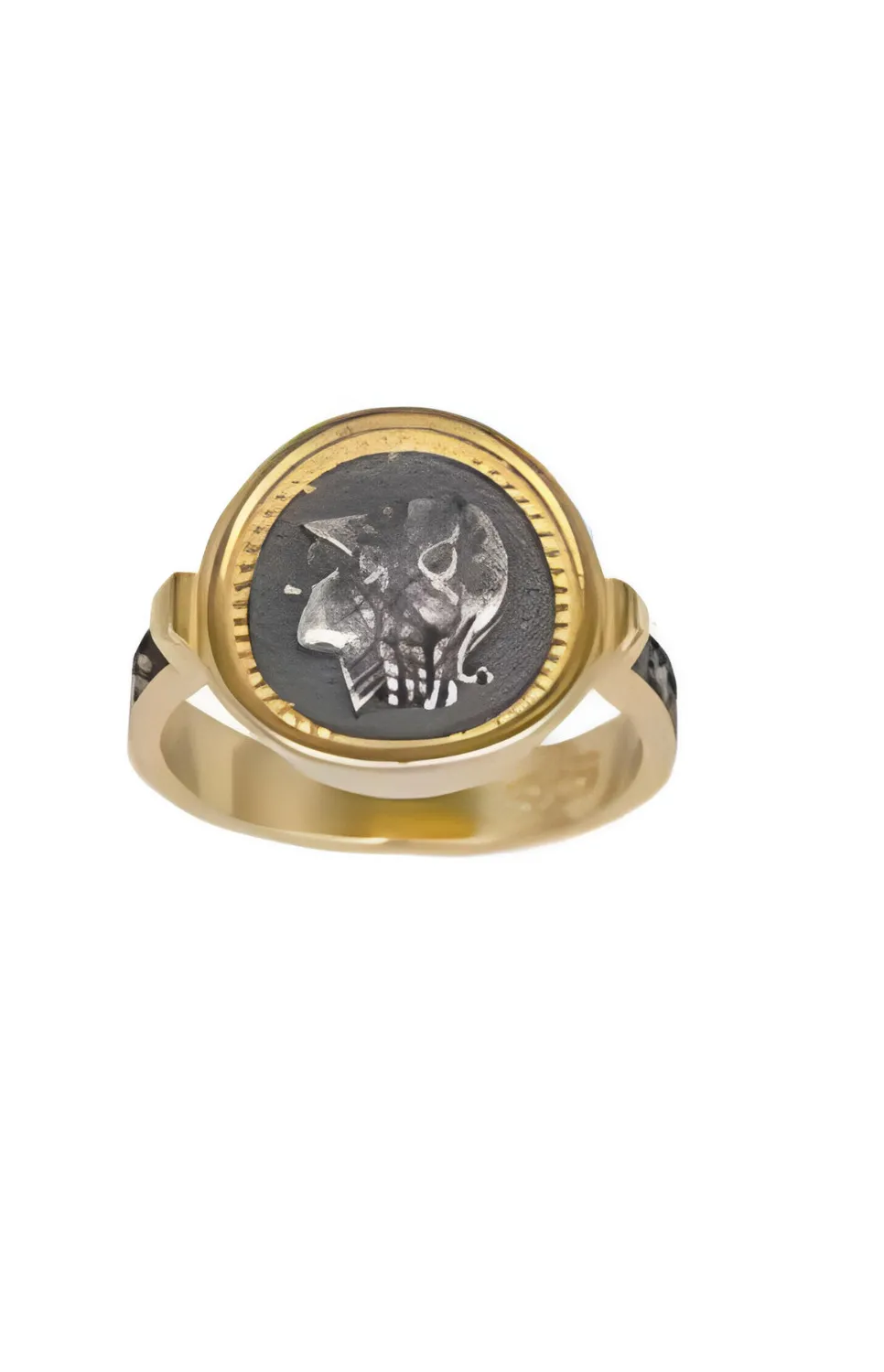 Authentic Empowered by Wisdom: Goddess Athena Signet Ring