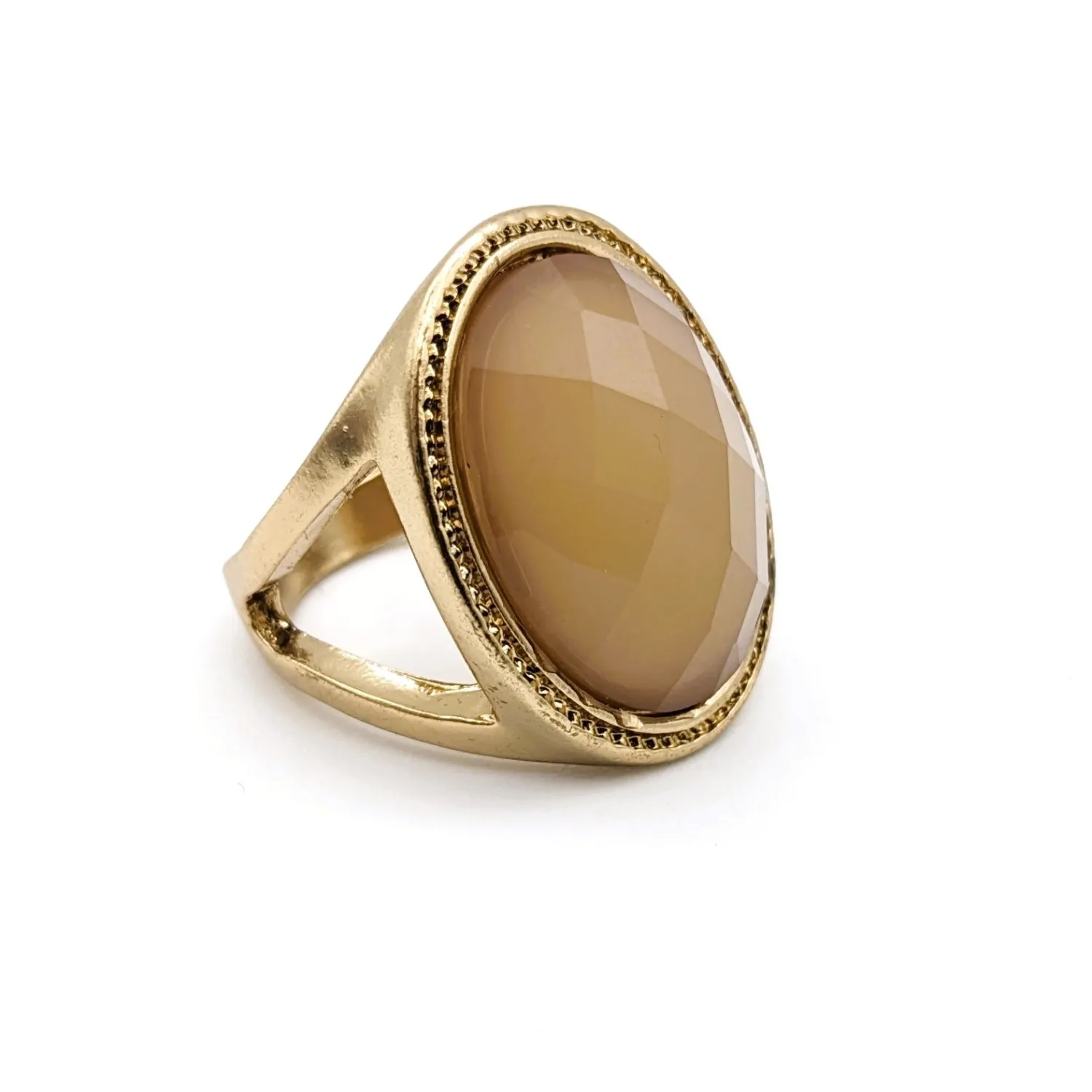 Authentic The Golden Hearth Signet Ring of Warm Earth Tributes