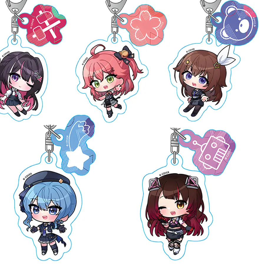 Authentic Celestial Idols: The Astral Resonance Keychain Collection