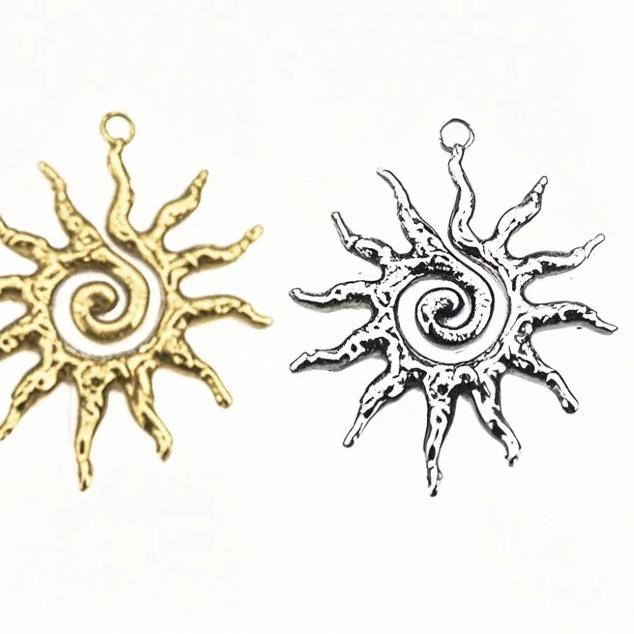 Authentic Radiant Solar Bloom Celestial Pendants