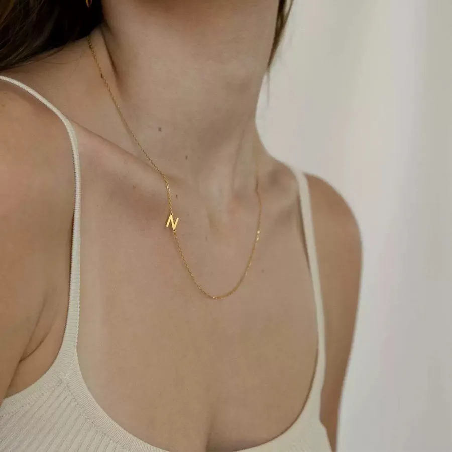 Authentic The Sigil of Self: Customized Initial Gold-Plated Talisman