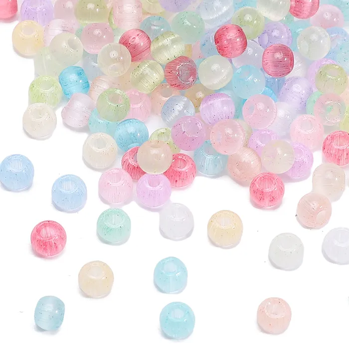 Authentic Celestial Orbs of the Ethereal Gaze: Sacred Glass Seed Beads