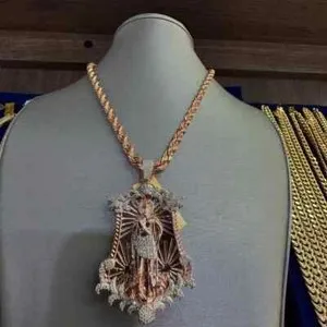 Authentic The Resurrected Radiance: Saint Lazarus Sacred Pendant