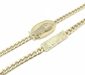 Authentic The Sacred Guardians Cuban Link Amulet