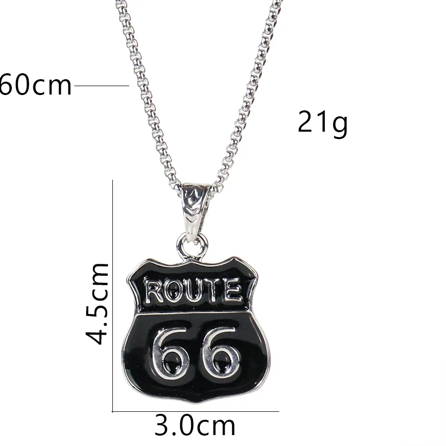 Authentic Celestial Highway Amulet - Route 66 Gold Plated Journey Pendant