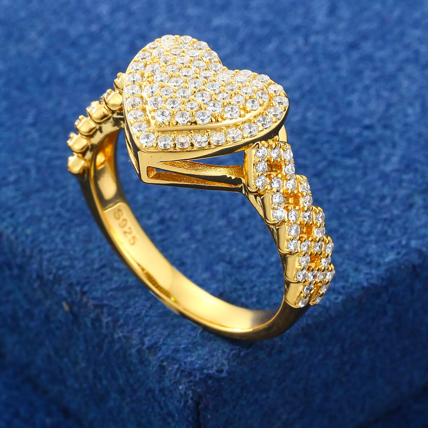 Authentic The Radiant Moissanite Cuban Chain: A Conduit of Eternal Light