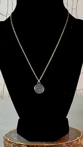 Authentic The Wayfinder's Psalm: Sacred Gold-Plated Compass Talisman