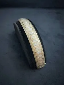 Authentic The Golden Bloom Herringbone Radiance Bracelet