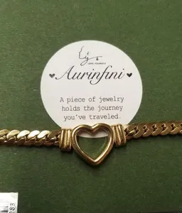 Authentic Heartbeat of Transformation: 14K Gold Plated Snake Bone Chain