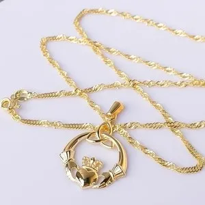Authentic The Golden Claddagh of Eternal Bonds