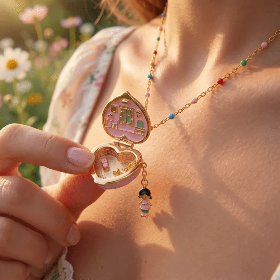 Authentic The Celestial Vault Locket: A Sanctuary of Sacred Geometry and Eternal Affection