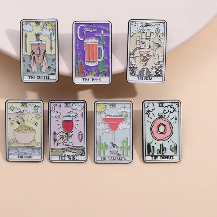 Authentic Arcana Emblems: The Tarot Enamel Talisman Collection