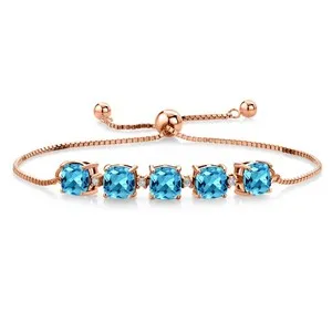 Authentic Celestial Cushion-Cut Luminescence in Rose Gold