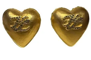 Authentic Radiant Heart of Eternal Grace Gold-Plated Amulets