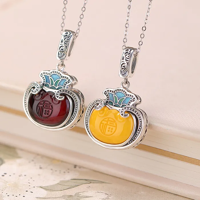Authentic Unlock Prosperity with the Auspicious Ruyi Fu Pendant