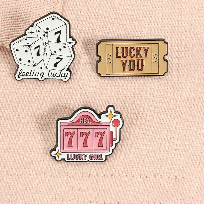 Authentic The Veiled Fortune Talisman Enamel Pin
