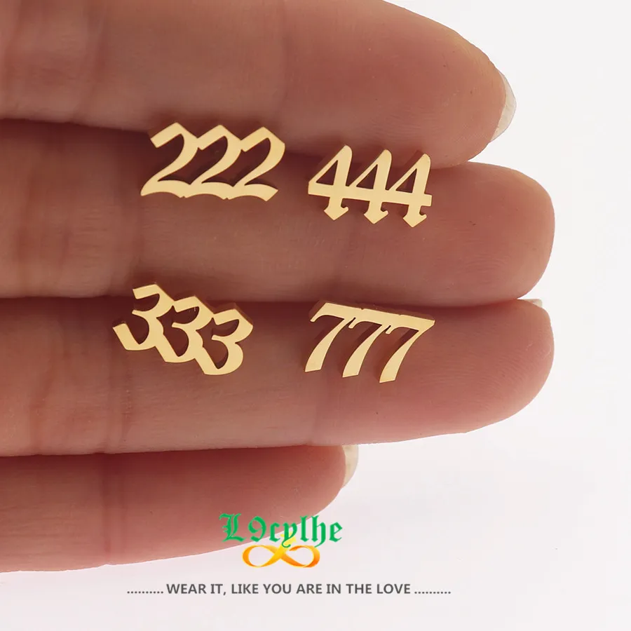 Authentic Whispers of the Cosmos: Sacred Angel Number Studs
