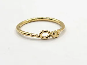 Authentic The Eternal Bond of the Golden Infinity Ring