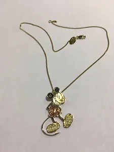 Authentic The Golden Cipher of Nostalgia: Mickey Mouse Colored Diamond Talisman