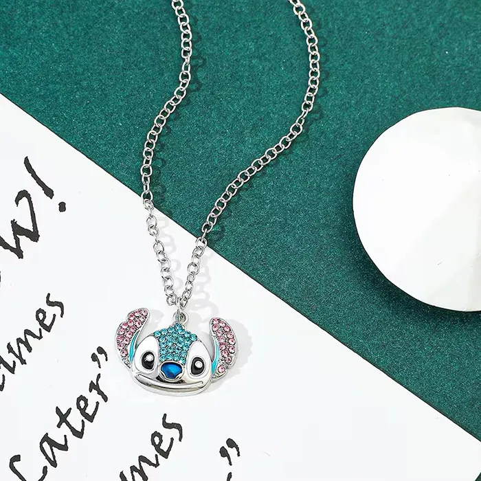 Authentic Stitch Necklaces Style Perfect Couple .Elegant Necklace Jewelry Accessories Neckalces Girls