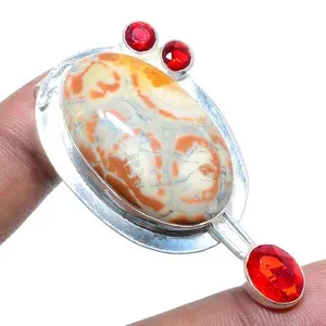 Authentic Amplify Your Inner Flame with Garnet's Fiery Passion and Quartz's Grounding Wisdom
