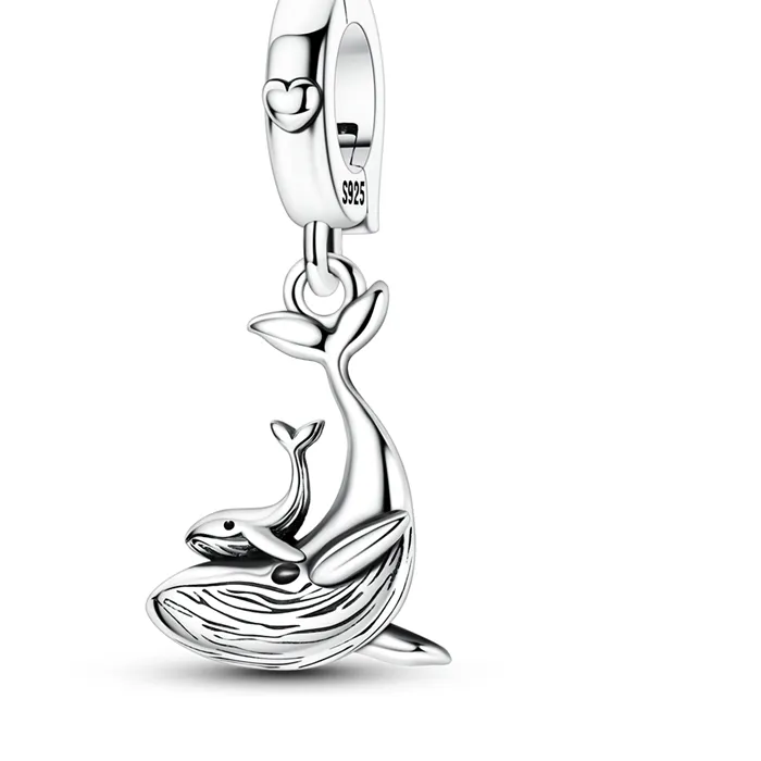 Authentic The Sacred Dance Of The Humpback Whale A Sterling Silver Of Motherly Love And Protection