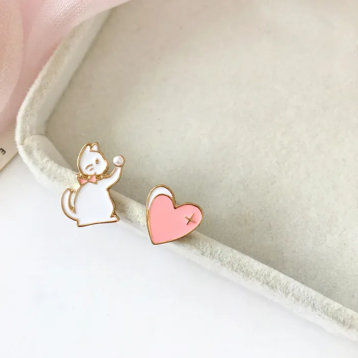 Authentic Twilight Companions The Asymmetric Animal Spirit Earrings Of Love And Whimsy