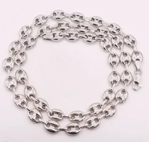 Authentic The Mariner's Aegis: 14K White Gold-Plated Anchor Link Chain